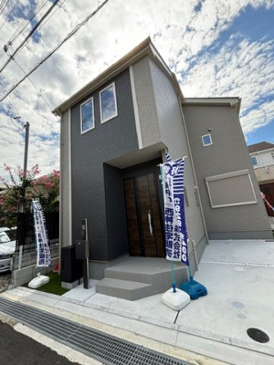 【外観】 | 神戸市垂水区霞ケ丘1丁目　新築戸建1号棟　仲介手数料無料！ | 垂水区霞ケ丘1　新築1号棟　仲介手数料無料！