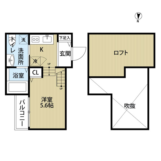 【間取り】 | フローラ筥松　仲介手数料、初期費用の安いプライスホーム！