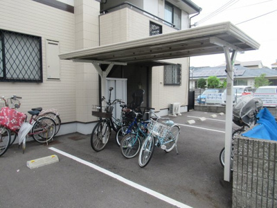 【その他共用部分】 | ステーブル八番（鴻池新田賃貸） | 駐輪場です