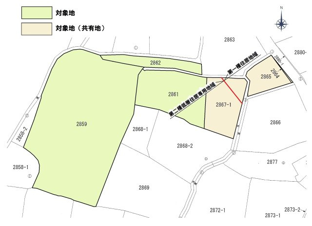 【区画図】 | 京都郡苅田町大字提土地