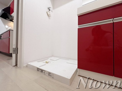 【設備】 | grandtic　Etincelle | 洗濯機置き場です