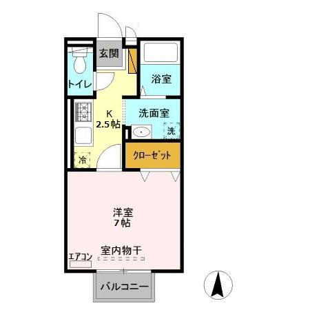 アピテ・プランシェの間取り
