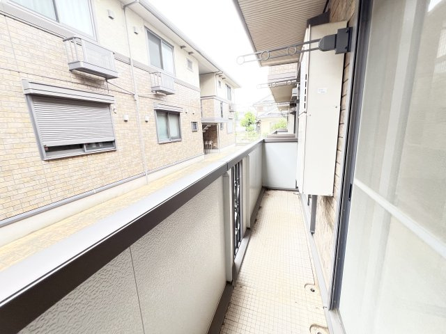 ディアコートのバルコニー