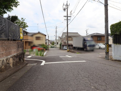 【前面道路含む現地写真】 | 岡崎市中町9丁目土地