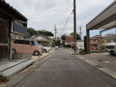 【前面道路含む現地写真】 | 岡崎市中町9丁目土地