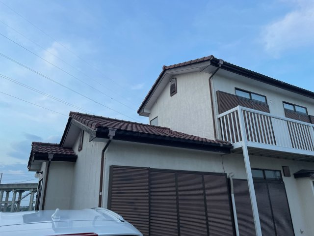 藤岡市下栗須　古家付の外観