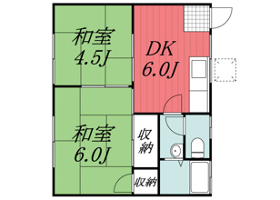 【間取り】 | 島原ハイツ