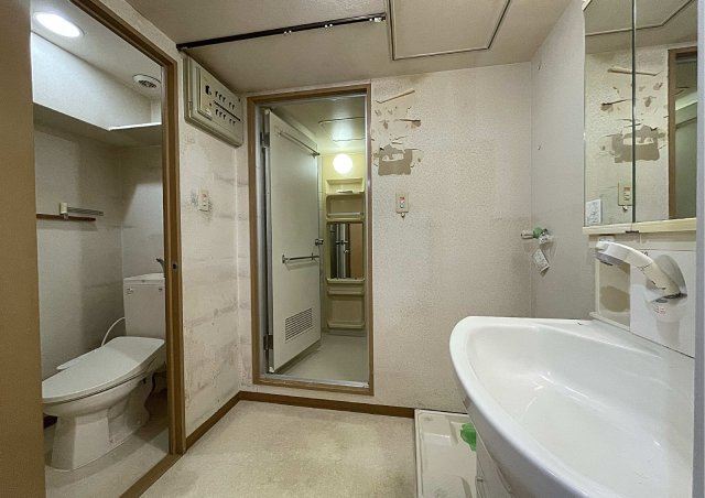 スカイパレス真砂の洗面所