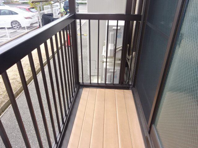 グレイスハイムのバルコニー