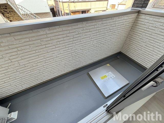 ジーメゾン岸和田春木のバルコニー
