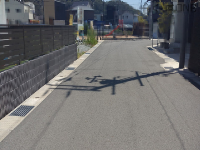 【前面道路含む現地写真】 | 姫路市広畑区才／売土地