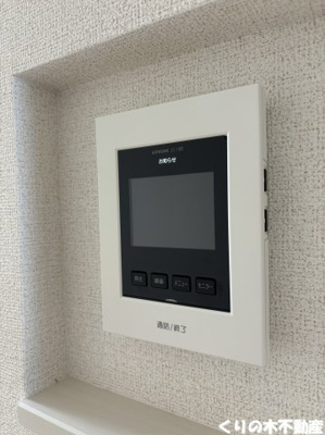 【セキュリティ】 | ルーベル　立花　Ⅰ | モニター付インターホン完備（同タイプのお部屋です。現況を優先します。）