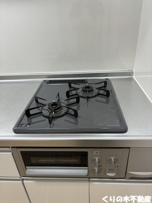 【設備】 | ルーベル　立花　Ⅰ | ガスコンロ2口（同タイプのお部屋です。現況を優先します。）