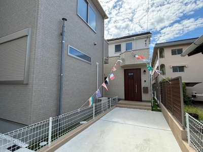 【外観】 | 神戸市垂水区霞ケ丘1丁目　新築戸建2号棟　仲介手数料無料！ | 垂水区霞ケ丘1　新築2号棟　仲介手数料無料！