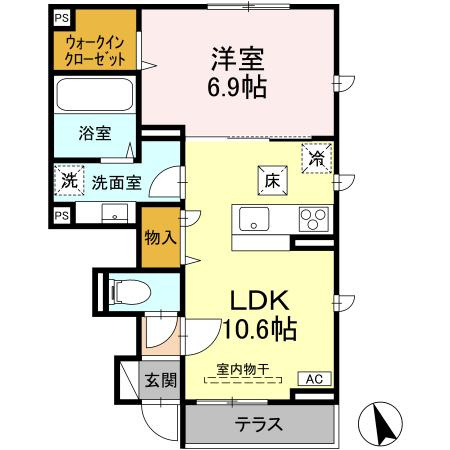 【間取り】 | グランツ久米川