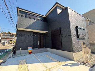 【外観】 | 神戸市垂水区西舞子4丁目　新築戸建3号棟　仲介手数料無料！ | 外はこのようになっています