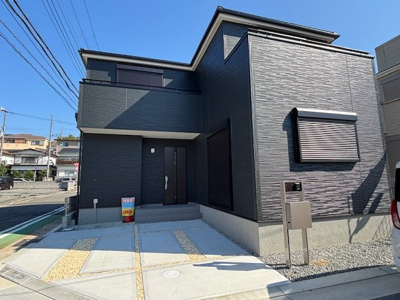 【外観】 | 神戸市垂水区西舞子4丁目　新築戸建3号棟　仲介手数料無料！ | きれいな外観です