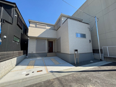 【前面道路含む現地写真】 | 神戸市垂水区西舞子4丁目　新築戸建4号棟　仲介手数料無料！ | 垂水区西舞子4　新築4号棟　仲介手数料無料！