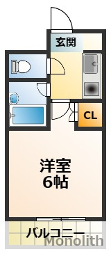 プレアール和泉府中の間取り