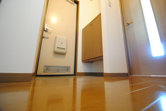 ドミールパーク江崎の玄関