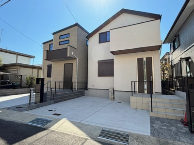 【外観】 | 神戸市須磨区緑が丘2丁目　新築戸建2号地　仲介手数料無料！ | 外観もきれいです