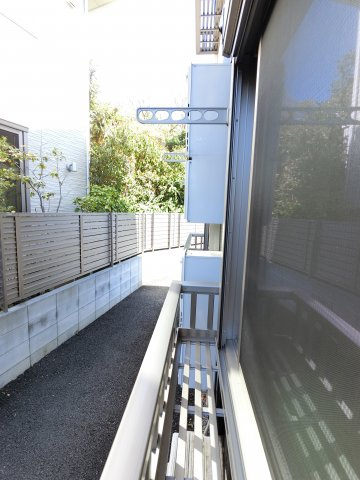 ブランノワールのバルコニー