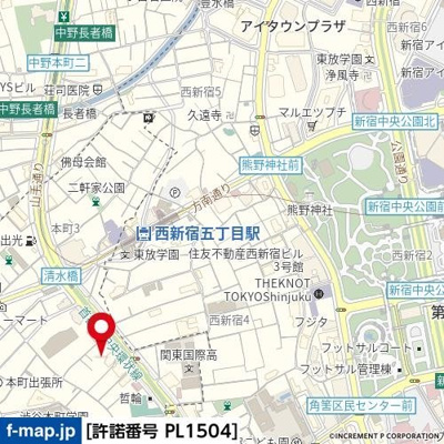 【地図】 | ザ・パークワンズ渋谷本町