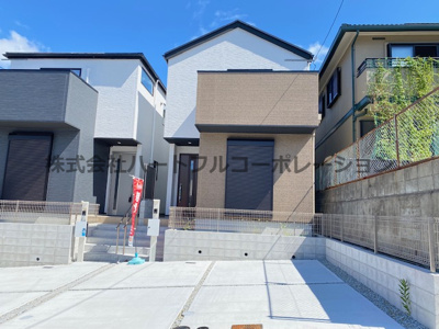 【外観】 | 神戸市須磨区白川台7丁目　新築戸建　仲介手数料無料！ | 外観も気になるポイント