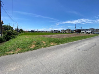 【前面道路含む現地写真】 | 川越市古谷上　建築条件なし売地　東武東上線『川越駅』バス15分　【古谷小学区】