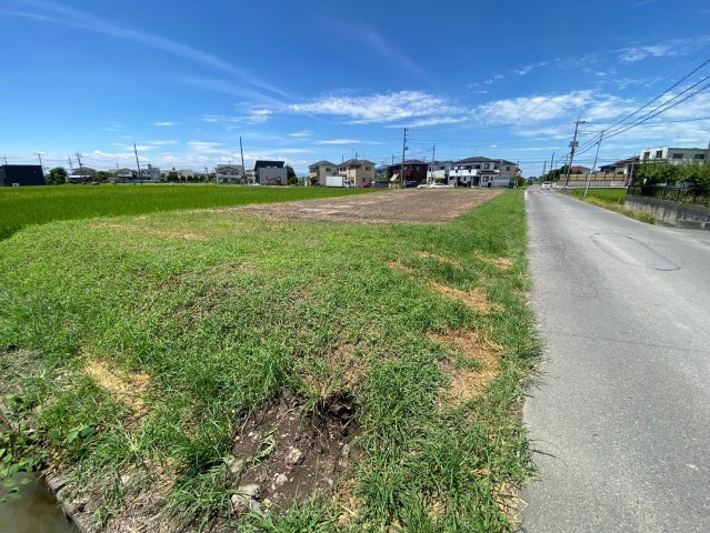 川越市古谷上　建築条件なし売地　東武東上線『川越駅』バス15分　【古谷小学区】の外観