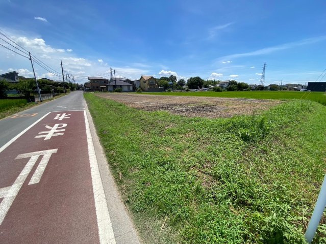 川越市古谷上　建築条件なし売地　東武東上線『川越駅』バス15分　【古谷小学区】の外観