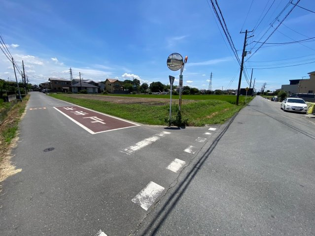川越市古谷上　建築条件なし売地　東武東上線『川越駅』バス15分　【古谷小学区】の外観