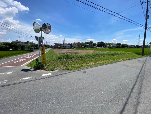 川越市古谷上　建築条件なし売地　東武東上線『川越駅』バス15分　【古谷小学区】の外観