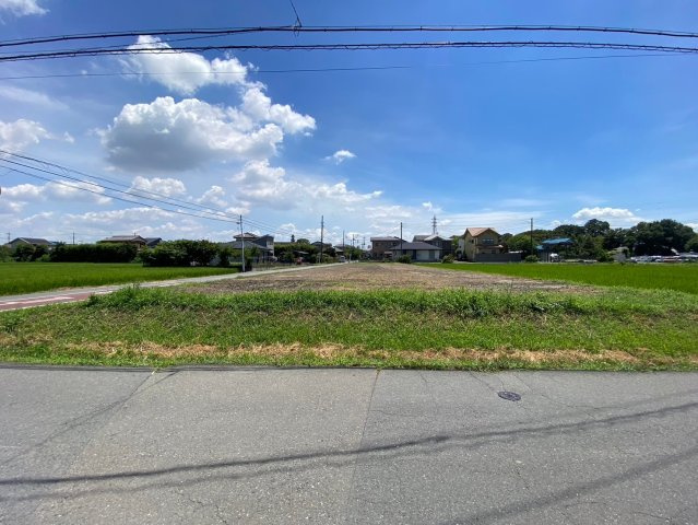 川越市古谷上　建築条件なし売地　東武東上線『川越駅』バス15分　【古谷小学区】の外観