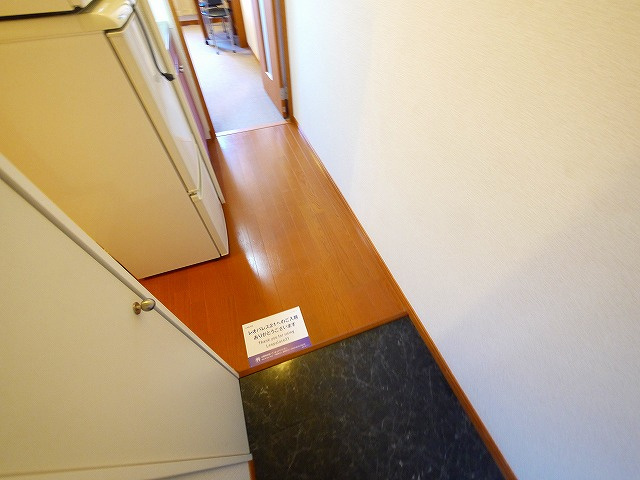 レオパレスプラヌス木津の玄関
