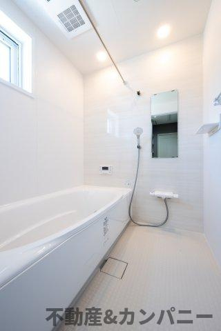 ゼッチーマンの家。ＭＯＤＥ：北欧風の浴室|コンパクトで使いやすいお風呂です