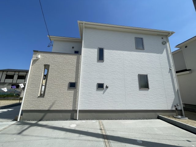 福島市御山字東壁谷沢　GRAFARE　全2棟の外観|西方面から撮った外観になります