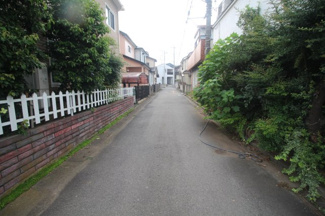 【前面道路含む現地写真】 | 川越市むさし野　建築条件なし売地　東武東上線『川越駅』徒歩24分　【武蔵野小学区】