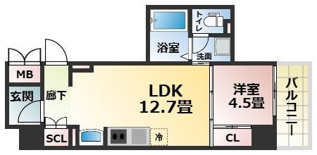 【間取り】 | ブリリアントコートクラージュ
