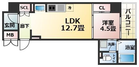 【間取り】 | ブリリアントコートクラージュ