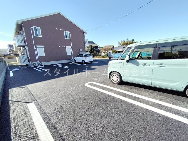 プランドールＸⅠの駐車場
