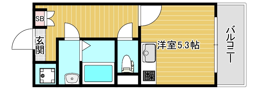 パーフェクトライフ九条の間取り