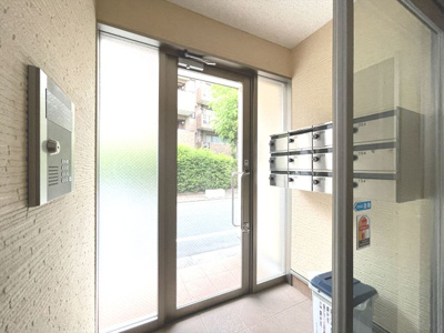 【エントランス】 | ルクール氷川台 | オートロック完備で安心のセキュリティ♪