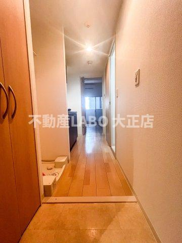 エステムプラザ難波WESTⅡプレディアの玄関