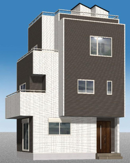 【外観】 | ◇建物面積：92.49㎡　◇屋上のある3LDKです　