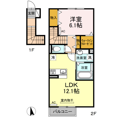 安庵の間取り