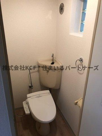 エトランゼ宮本Vのトイレ|コンパクトで使いやすいトイレです