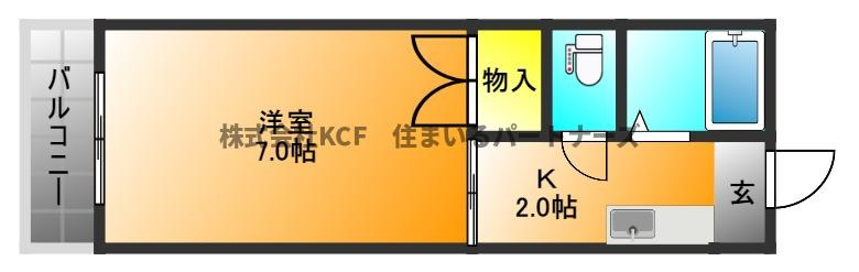 エトランゼⅣの間取り