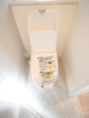 【トイレ】 | 交野市私市山手1丁目　未入居物件 | トイレになります。