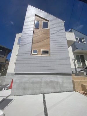 【外観】 | 神戸市須磨区白川台5丁目　新築戸建A号棟　仲介手数料無料！ | 須磨区白川台5　新築A号棟　仲介手数料無料！